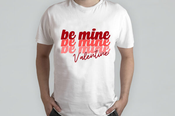 Retro Be Mine Valentine Shirt Valentines Day Shirt