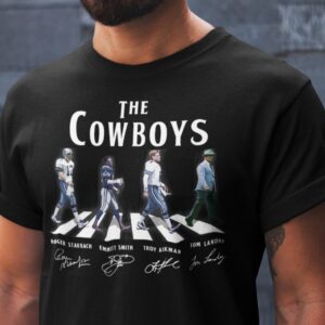 The Cowboys Abbey Road Dallas Signatures T-Shirt