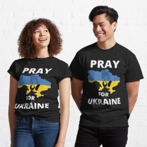 Stop War Pray For Ukraine I Stand With Shirt