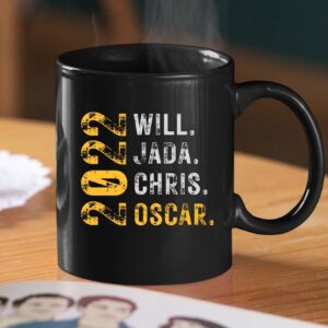 2022 Will Jada Chris Oscar Mug