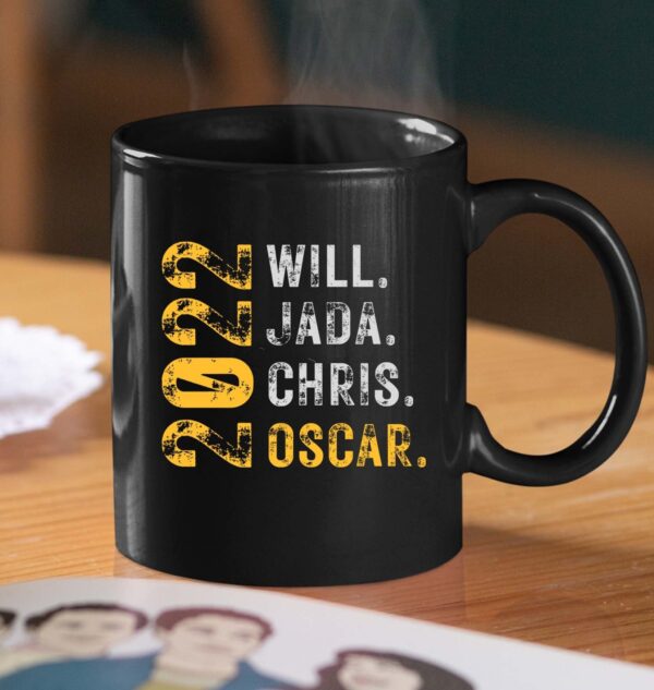 2022 Will Jada Chris Oscar Mug