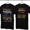 39th Anniversary Bon Jovi Tour Rock Band Shirt