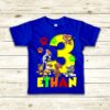 Custom Paw Patrol Family Birthday Shirt