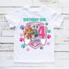 Custom Paw Patrol Chase Kids Birthday Shirt