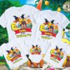 Personalized Pokemon Birthday Shirt For Toddler