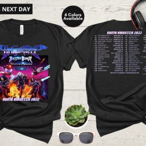 DragonForce North America 2022 Double Sided Shirt