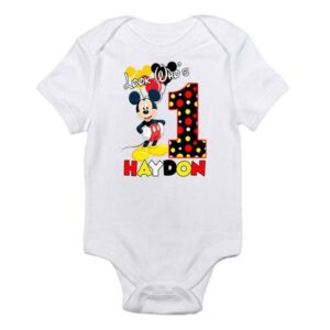 First Mickey Mouse Birthday Shirt For Toddler