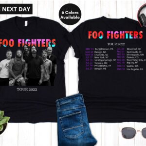 Foo Fighters Tour US Stadium 2022 Shirt