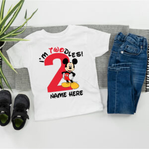 I’m Twodles Mickey Custom Birthday Shirt