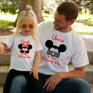 Custom Mickey Family Matching Birthday Boy Shirts