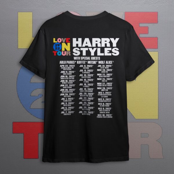 Harry Styles Love On Tour 2022 TShirt 2 Sided