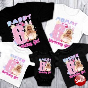 Custom Roblox Girl Birthday Shirt Gifts For Kids