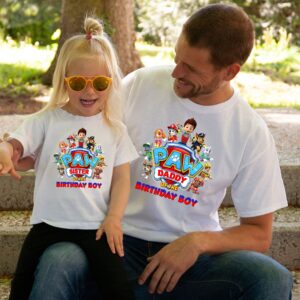 CustoPaw Patrol Matching Family Shirts