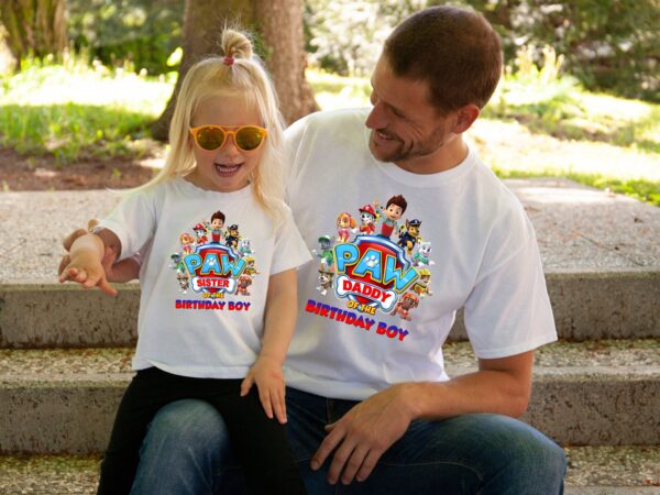 CustoPaw Patrol Matching Family Shirts