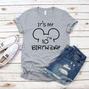 Personalized Mickey 30th Birthday Shirt