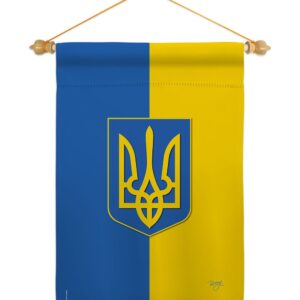 Ukraine Nationality Garden Flag Outdoor Decor