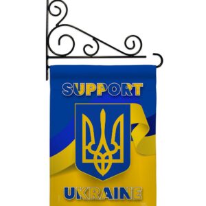 Support Ukraine Garden Flag Outdoor Decorative