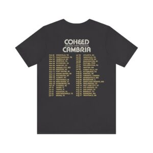 Coheed And Cambria The Great Destroyer Tour 2022 Shirt