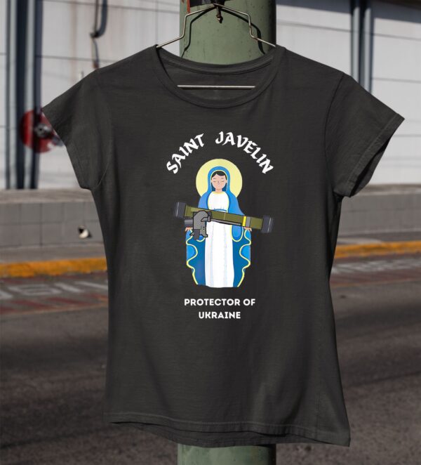 Saint Javelin The Protector Of Ukraine Pray For Peace Shirt