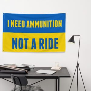 I Need Ammunition Not A Ride Flag