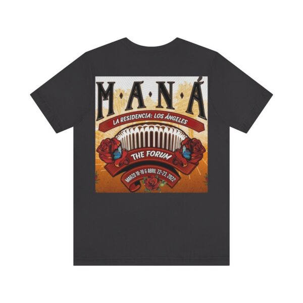 Mana La Residencia 2022 Concert Tour 2 Sided Shirt