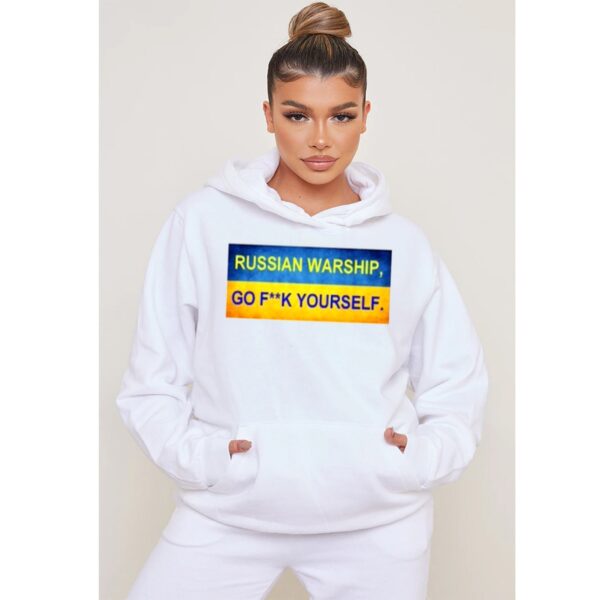 Russian Warship Go F Yourself Hoodie Sweatshirt