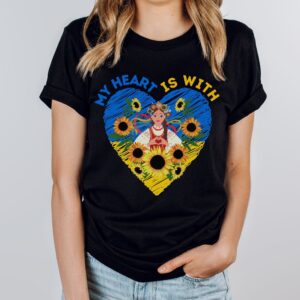 My Heart Is With Ukraine Support Shirt