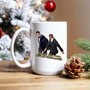 Will Smith Hit Chris Rock Magnet Mug