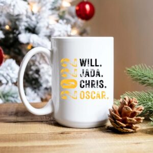 2022 Will Jada Chris Oscar Mug