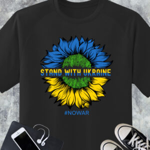 Nowar Sunflower Stand For Ukraine Shirt