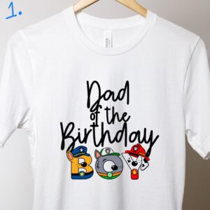 Custom Name Paw Patrol Birthday Shirt