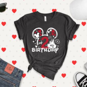 Personalized Disney Mickey 2nd Birthday Shirt