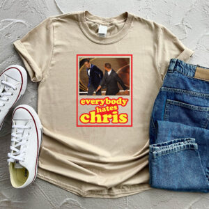 Will Smith Slaps Chris Rock Everybody Hatas Chris Shirt