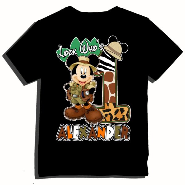 Look Who’s 1St Mickey Birthday Shirt