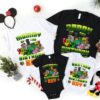 Custom Creeper Minecraft Birthday Party Shirt