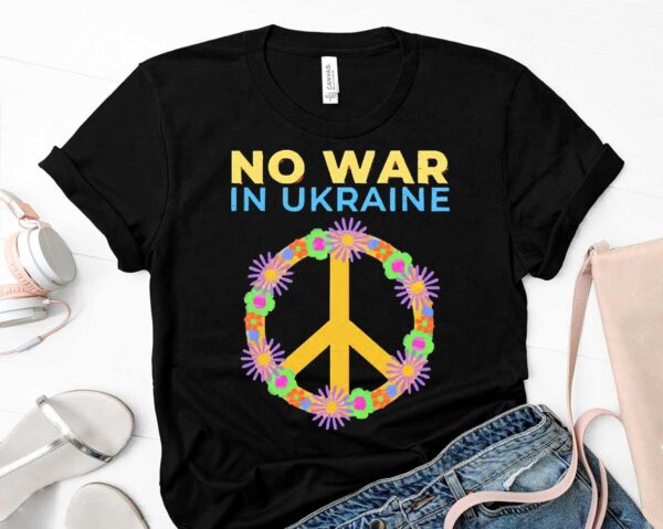 Peace No War In Ukraine Pray For Shirt