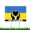 We Support Ukraine Double Sided Yard Sign