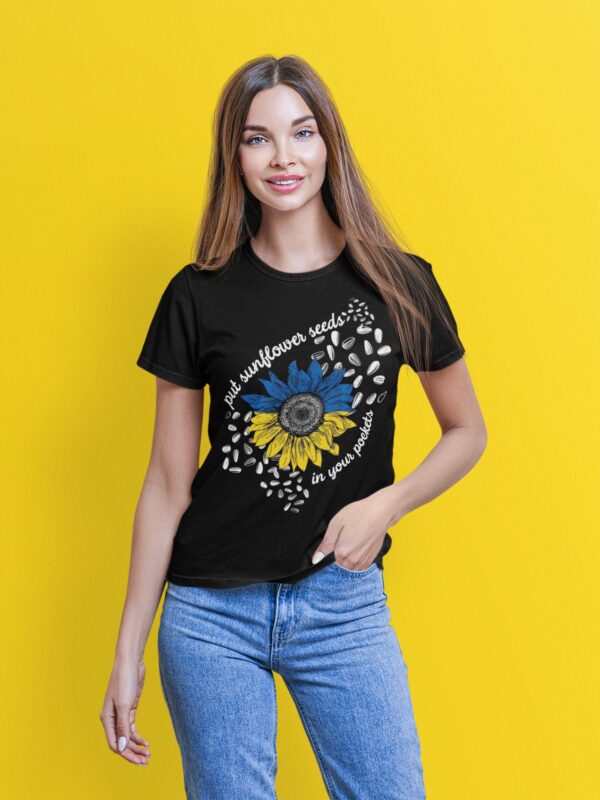 Put Sunflower Seeds In Your Pockets Stand With Ukraine Shirt