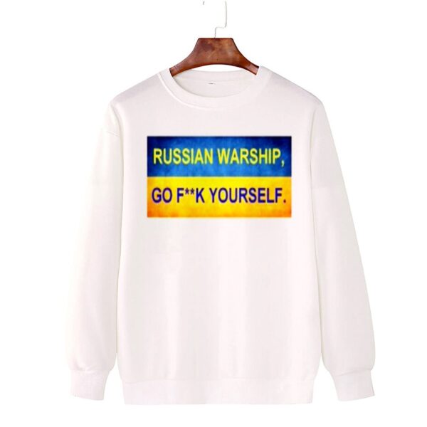 Russian Warship Go F Yourself Hoodie Sweatshirt