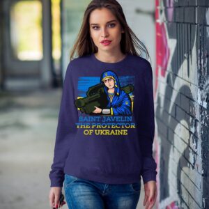 Saint Javelin The Protector Of Ukraine Stop War Shirt