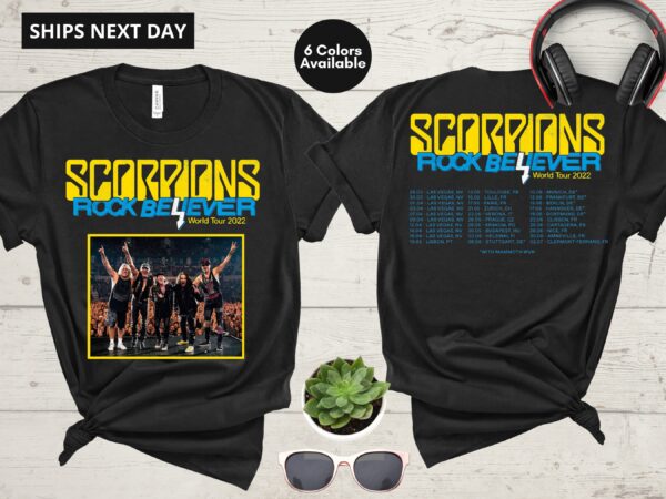 Scorpions Rock Believer World Tour 2022 Shirt