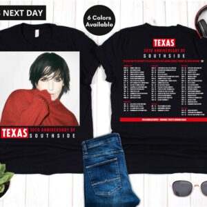 TEXAS 30th Anniversary Of Southside Tour 2 Sided Shirt