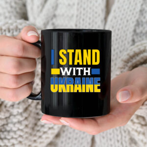 Top War Support Ukraine I Stand With Mug