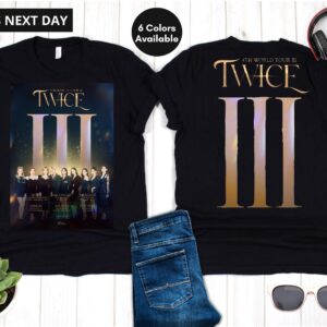 TWICE World Tour III 2022 Double Sided Shirt