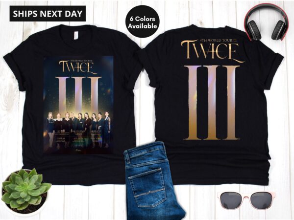 TWICE World Tour III 2022 Double Sided Shirt