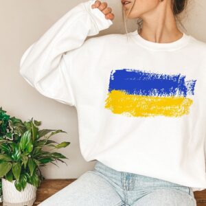 Ukrainian Flag Peace Stand With Ukraine Shirt