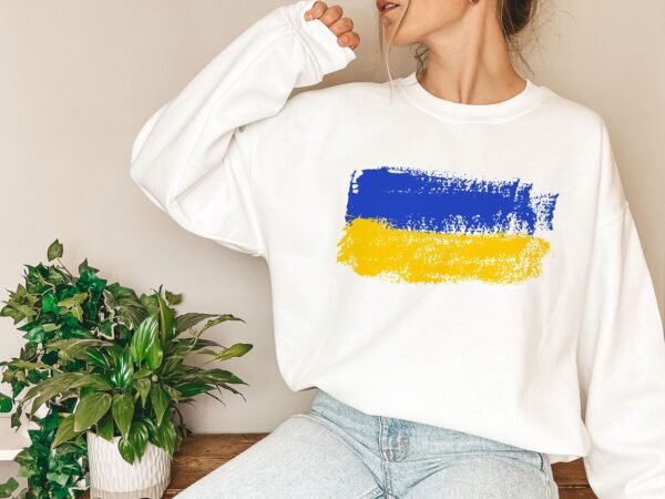 Ukrainian Flag Peace Stand With Ukraine Shirt