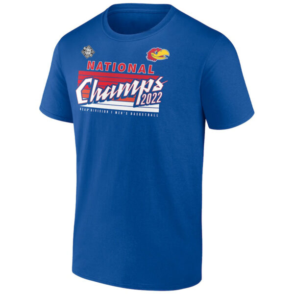 Kansas Jayhawks 2022 NCAA National Champions Double Sided T-Shirt