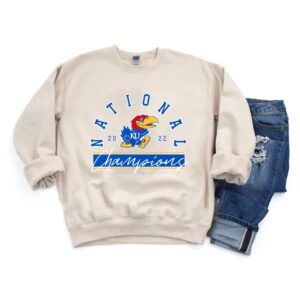 Kansas Jayhawks NCAA 2022 National Champions Sweatshirt