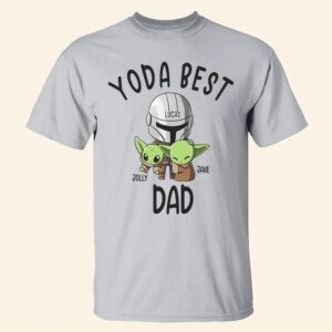 Star War Yoda Best Dad Shirt